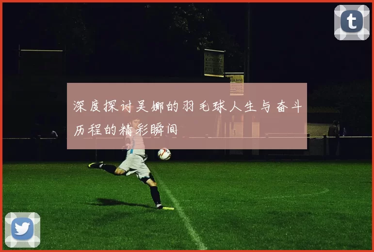 深度探讨吴娜的羽毛球人生与奋斗历程的精彩瞬间